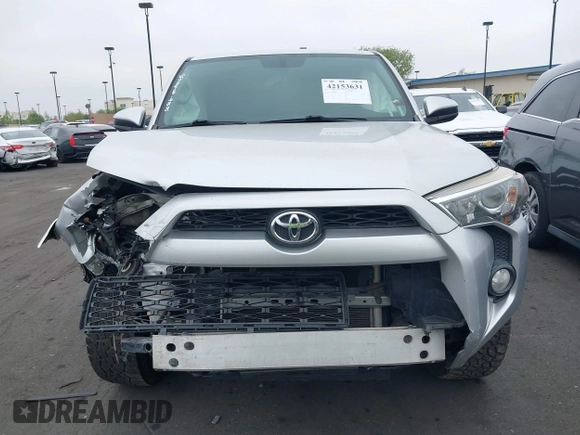 2016 Toyota 4Runner Limited with VIN JTEBU5JR6G5291409, listed as a IAAI auction lot 42153631 with 115,920 mi miles and . Bid and sale history available at DreamBid. Image 13.