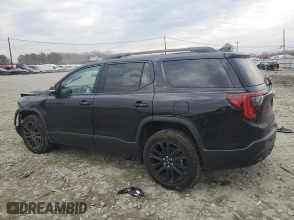 2023 GMC Acadia SLT with VIN 1GKKNULSXPZ236213, listed as a Copart auction lot 44957905 with 20,602 mi miles and Salvage Title. Bid and sale history available at DreamBid. Image 2.