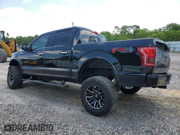 2017 Ford F-150 XL with VIN 1FTEW1EF0HFC80308, listed as a Copart auction lot 52505435 with 95,568 mi miles and Salvage title. Bid and sale history available at DreamBid. Image 2.