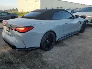 2024 BMW M4 Competition xDrive with VIN WBS33BA09RCN82182, listed as a Copart auction lot 73890454 with 6,643 mi miles and Non Repairable. Bid and sale history available at carsss.com. Image 3.