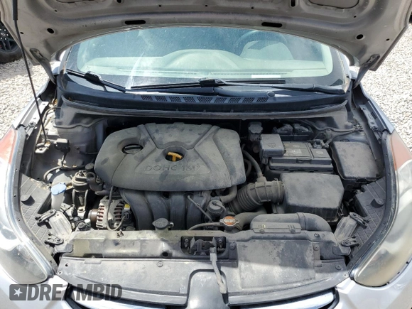 2011 Hyundai Elantra Limited with VIN 5NPDH4AE1BH037821, listed as a Copart auction lot 61680025 with 213,412 mi miles and Clean title. Bid and sale history available at DreamBid. Image 11.