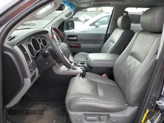 2016 Toyota Sequoia Platinum with VIN 5TDDW5G19GS141944, listed as a Copart auction lot 85374424 with 163,072 mi miles and Salvage Title. Bid and sale history available at carsss.com. Image 7.