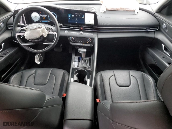 2024 Hyundai Elantra Limited with VIN KMHLP4DGXRU653072, listed as a Copart auction lot 45177815 with 17,069 mi miles and Salvage Title. Bid and sale history available at carsss.com. Image 8.