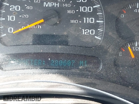 2005 Chevrolet Tahoe Z71 with VIN 1GNEC13T45R110181, listed as a IAAI auction lot 42197403 with 280,607 mi miles and . Bid and sale history available at DreamBid. Image 7.
