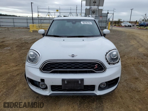 2020 MINI Countryman Cooper S with VIN WMZYW7C00L3L48776, listed as a Copart auction lot 80785704 with 84,194 mi miles and Salvage title. Bid and sale history available at DreamBid. Image 5.