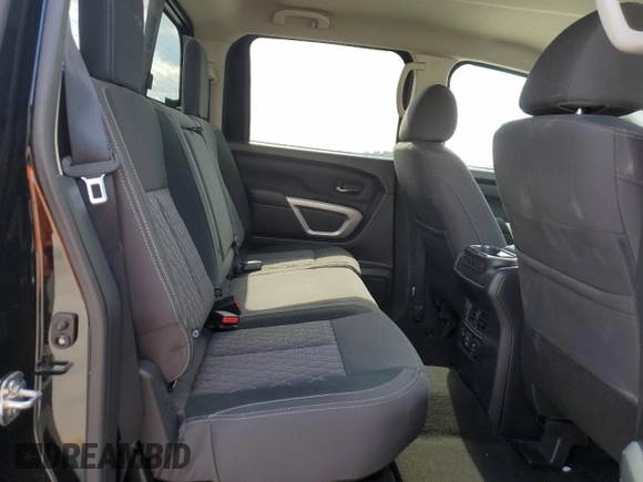 2024 Nissan Titan SV with VIN 1N6AA1FB4RN118355, listed as a Copart auction lot 57669095 with 2,861 mi miles and Salvage title. Bid and sale history available at DreamBid. Image 10.
