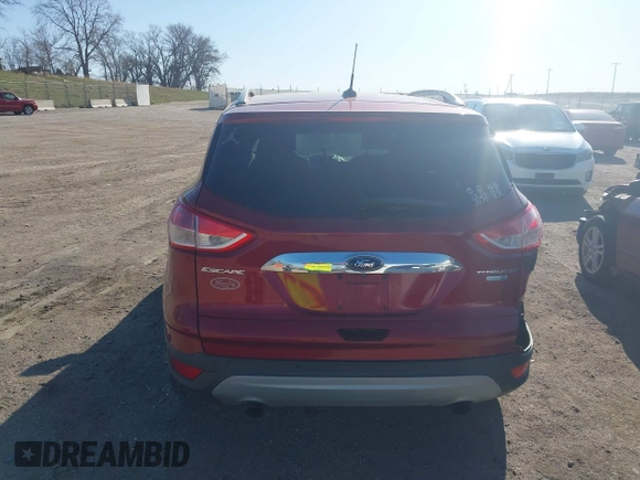2014 Ford Escape Titanium with VIN 1FMCU9J98EUC24857, listed as a IAAI auction lot 41973037 with 160,634 mi miles. Bid and sale history available at carsss.com. Image 17.