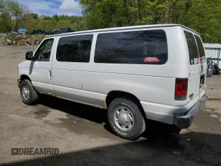 2011 Ford Econoline Passenger XL with VIN 1FBNE3BL1BDA64595, listed as a Copart auction lot 54395194 with 190,180 mi miles and Non Repairable. Bid and sale history available at carsss.com. Image 2.