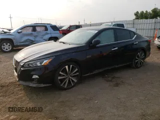2019 Nissan Altima 2.5 Platinum with VIN 1N4BL4FV6KC104770, listed as a Copart auction lot 62910144 with 0 mi miles and Salvage Title. Bid and sale history available at carsss.com. Image 1.
