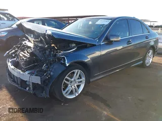 2014 Mercedes-Benz C-Class C 250 Sport with VIN WDDGF4HB1EG239751, listed as a IAAI auction lot 39149563 with 103,454 mi miles. Bid and sale history available at carsss.com. Image 18.