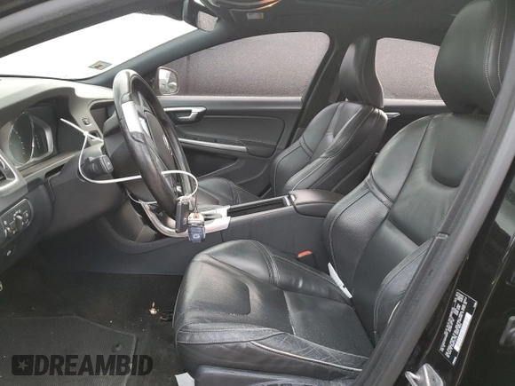 2016 Volvo S60 T6 R-Design Platinum with VIN YV1902TS5G1400876, listed as a Copart auction lot 87067904 with 80,604 mi miles and Salvage Title. Bid and sale history available at carsss.com. Image 7.