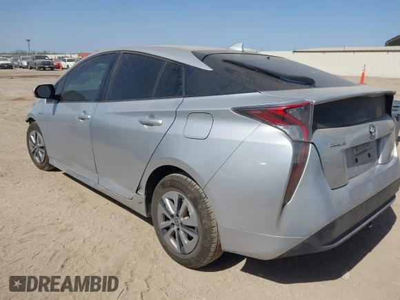 2017 Toyota Prius Two with VIN JTDKARFU9H3037028, listed as a IAAI auction lot 41808283 with 147,617 mi miles. Bid and sale history available at carsss.com. Image 3.