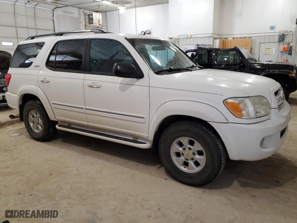 2005 Toyota Sequoia SR5 with VIN 5TDZT34A45S260652, listed as a Copart auction lot 49006335 with 307,099 mi miles and Clean Title. Bid and sale history available at carsss.com. Image 4.