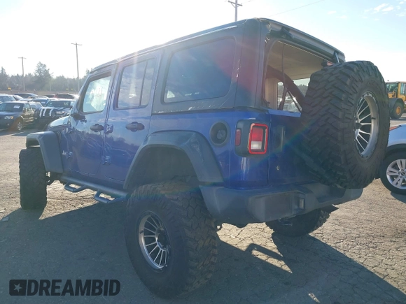 2020 Jeep Wrangler Unlimited Sport S с VIN 1C4HJXDN3LW181949, выставлен на аукционе IAAI как лот 41286124 с пробегом 50 091 миль миль и . История ставок и продаж доступна на DreamBid. Изображение 3.