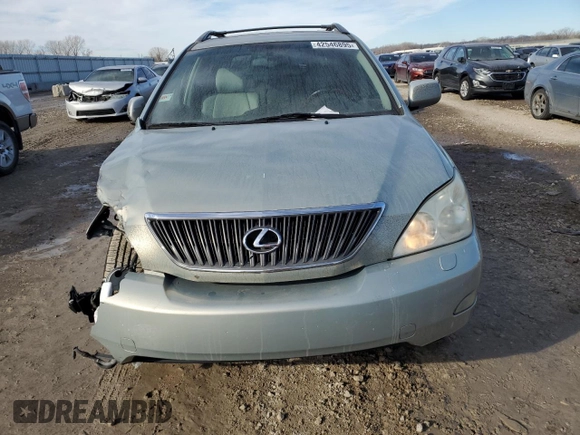 2006 Lexus RX 330 with VIN 2T2HA31U76C105857, listed as a Copart auction lot 42546895 with 133,848 mi miles and Salvage Title. Bid and sale history available at DreamBid. Image 5.