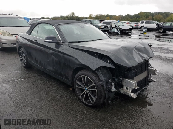 2020 BMW 2 Series 230i xDrive with VIN WBA2K1C08L7E50107, listed as a Copart auction lot 73092964 with 58,461 mi miles and Salvage Title. Bid and sale history available at carsss.com. Image 4.