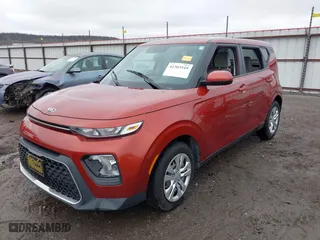 2021 Kia Soul LX with VIN KNDJ23AU4M7760060, listed as a IAAI auction lot 41203549 with 59,781 mi miles. Bid and sale history available at carsss.com. Image 17.