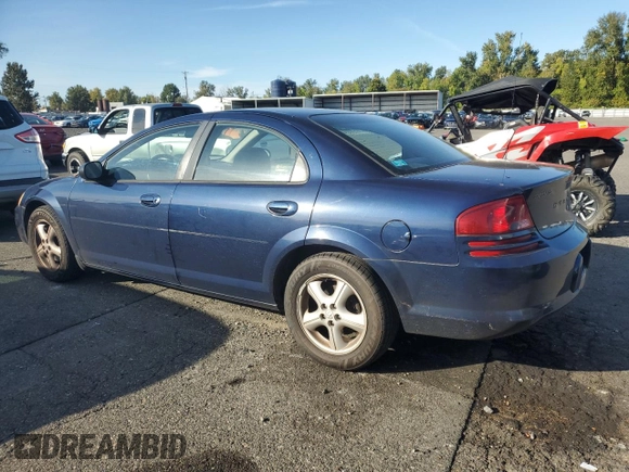 2005 Dodge Stratus z VIN 1B3AL46X25N700587, wystawiony jako Copart lot #75696704 z przebiegiem 88 902 mil mil oraz Tytuł czysty. Historia ofert i sprzedaży dostępna na DreamBid. Obrazek 2.