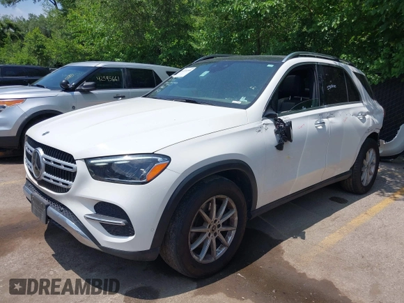 2024 Mercedes-Benz GLE 350 with VIN 4JGFB4FE3RB009514, listed as a IAAI auction lot 42533348 with 39,920 mi miles and . Bid and sale history available at DreamBid. Image 2.