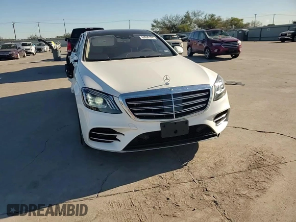 2020 Mercedes-Benz S-Class S 450 with VIN WDDUG6GB7LA503701, listed as a Copart auction lot 80995194 with 35,707 mi miles and Salvage Title. Bid and sale history available at carsss.com. Image 11.