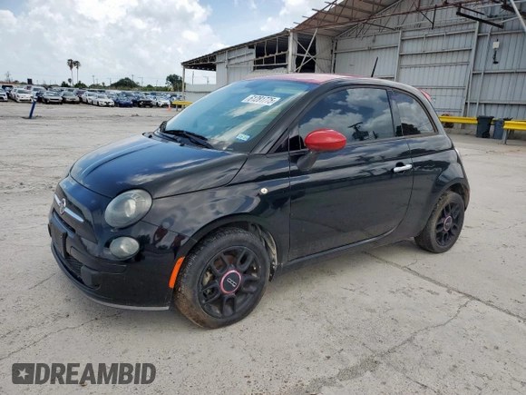 2015 FIAT 500 Pop z VIN 3C3CFFAR4FT678200, wystawiony jako Copart lot #61281775 z przebiegiem 121 080 mil mil oraz Czysty tytuł • Clean title. Historia ofert i sprzedaży dostępna na DreamBid. Obrazek 1.