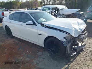 2014 BMW 5 Series 528i with VIN WBA5A5C52ED507292, listed as a IAAI auction lot 41930226 with 98,591 mi miles. Bid and sale history available at carsss.com. Image 1.