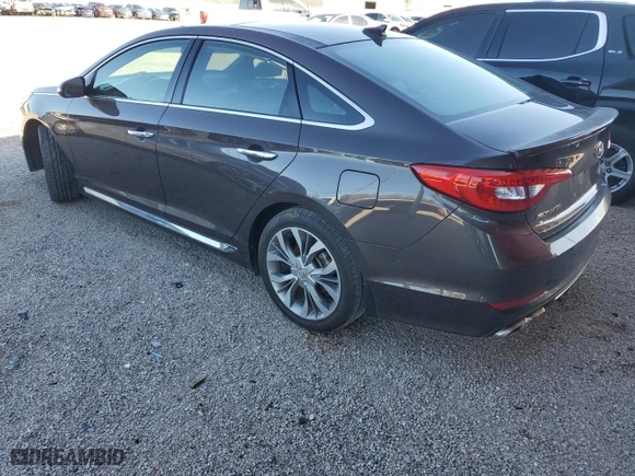 2015 Hyundai Sonata 2.0T Limited with VIN 5NPE34AB4FH177974, listed as a Copart auction lot 82523504 with 103,486 mi miles and Clean Title. Bid and sale history available at carsss.com. Image 2.