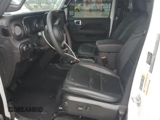 2024 Jeep Wrangler Rubicon with VIN 1C4PJXFG6RW345620, listed as a Copart auction lot 48240875 with 16,778 mi miles and Salvage Title. Bid and sale history available at DreamBid. Image 7.