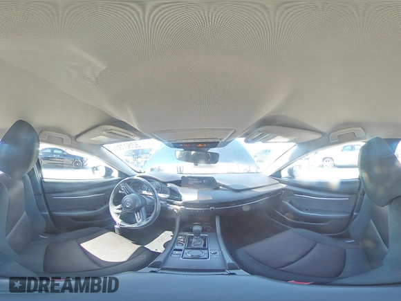 2021 Mazda 3 S with VIN JM1BPAAL4M1321140, listed as a Copart auction lot 52507325 with 53,514 mi miles and Salvage Title. Bid and sale history available at DreamBid. Image 14.
