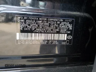 2018 Lexus GS with VIN JTHCZ1BL4JA008435, listed as a Copart auction lot 82957744 with 0 mi miles and Salvage Title. Bid and sale history available at carsss.com. Image 12.