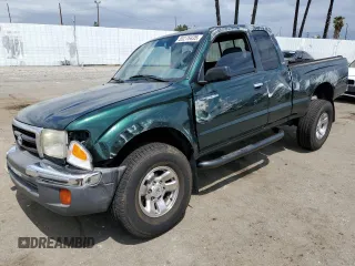 1999 Toyota Tacoma PreRunner with VIN 4TASM92N2XZ483423, listed as a Copart auction lot 53276435 with 189,572 mi miles and Salvage title. Bid and sale history available at DreamBid. Image 1.