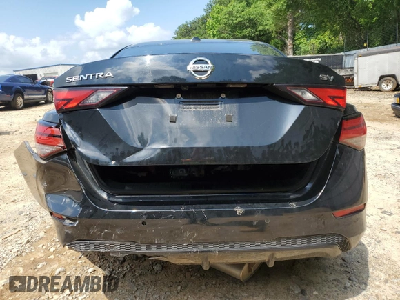 2021 Nissan Sentra SV with VIN 3N1AB8CV7MY221064, listed as a Copart auction lot 57504025 with 112,924 mi miles and Salvage title. Bid and sale history available at DreamBid. Image 6.