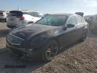 2012 Infiniti G37 Sedan Journey with VIN JN1CV6APXCM623512, listed as a Copart auction lot 47122595 with 0 mi miles and Salvage Title. Bid and sale history available at carsss.com. Image 1.