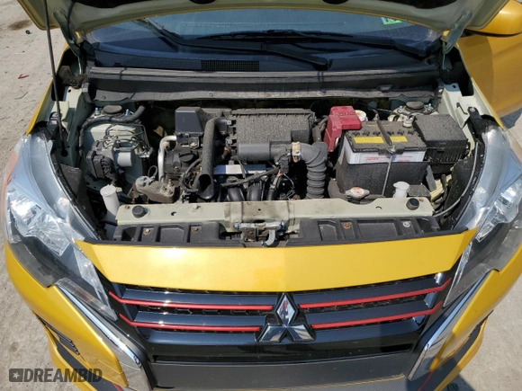 2021 Mitsubishi Mirage ES with VIN ML32AUHJ3MH004936, listed as a Copart auction lot 69059004 with 23,941 mi miles and Salvage Title. Bid and sale history available at carsss.com. Image 12.