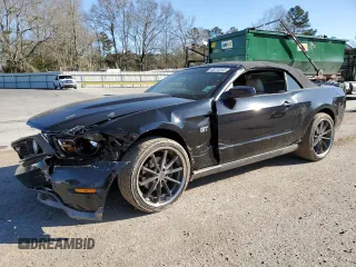 2010 Ford Mustang GT with VIN 1ZVBP8FH6A5103991, listed as a Copart auction lot 48216345 with 97,754 mi miles and Salvage title. Bid and sale history available at DreamBid. Image 1.
