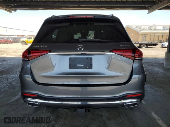 2023 Mercedes-Benz GLE 350 with VIN 4JGFB4KB5PA918384, listed as a Copart auction lot 59323955 with 35,607 mi miles and Salvage title. Bid and sale history available at DreamBid. Image 6.