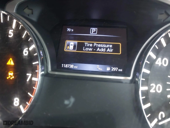 2017 Nissan Altima 2.5 SV with VIN 1N4AL3APXHC172982, listed as a IAAI auction lot 41733473 with 118,738 mi miles. Bid and sale history available at carsss.com. Image 16.