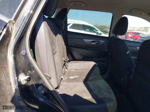 2015 Nissan Rogue S with VIN KNMAT2MT7FP554812, listed as a IAAI auction lot 41876774 with 174,041 mi miles. Bid and sale history available at carsss.com. Image 8.