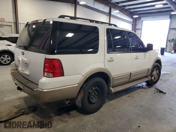2005 Ford Expedition Eddie Bauer z VIN 1FMFU17565LA75969, wystawiony jako Copart lot #42713195 z przebiegiem 171 427 mil mil oraz Szkoda całkowita • Salvage title. Historia ofert i sprzedaży dostępna na DreamBid. Obrazek 3.