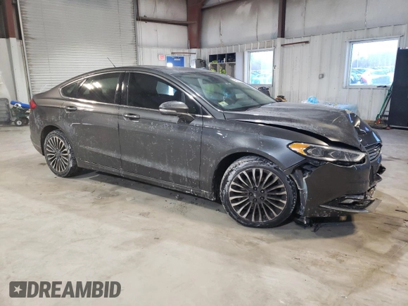 2017 Ford Fusion SE with VIN 3FA6P0HD7HR118478, listed as a Copart auction lot 42007295 with 91,804 mi miles and Salvage Title. Bid and sale history available at carsss.com. Image 4.