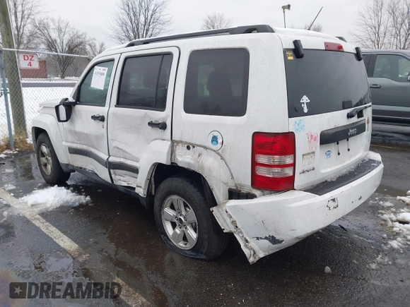 2011 Jeep Liberty Sport Jet with VIN 1J4PN2GK3BW587775, listed as a IAAI auction lot 41555089 with 126,921 mi miles and . Bid and sale history available at DreamBid. Image 3.