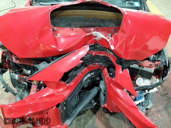2021 Subaru WRX with VIN JF1VA1A62M9809163, listed as a Copart auction lot 45633935 with 0 mi miles and Salvage Title. Bid and sale history available at carsss.com. Image 12.