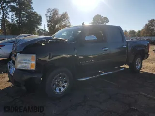 2007 Chevrolet Silverado 1500 LS with VIN 2GCEC13C271602051, listed as a Copart auction lot 82840164 with 0 mi miles and Salvage Title. Bid and sale history available at carsss.com. Image 1.