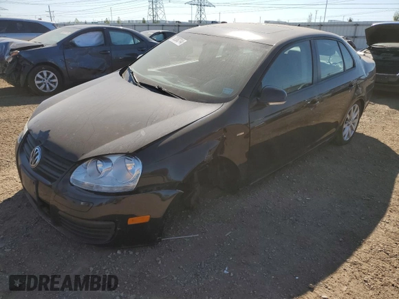 2010 Volkswagen Jetta Wolfsburg Edition with VIN 3VWRJ7AJ0AM047481, listed as a Copart auction lot 70208214 with Not provided miles and Salvage title. Bid and sale history available at DreamBid. Image 1.