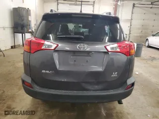 2015 Toyota RAV4 LE with VIN JTMBFREV1FJ032801, listed as a Copart auction lot 51219125 with 189,690 mi miles and Salvage Title. Bid and sale history available at carsss.com. Image 6.