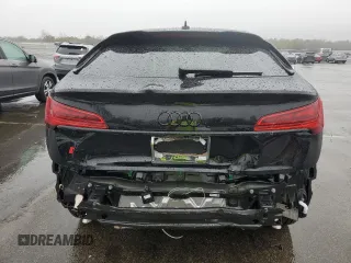 2025 Audi SQ5 Sportback Premium Plus with VIN WA124AFY8S2010468, listed as a Copart auction lot 84091434 with Not Provided miles and Salvage Title. Bid and sale history available at DreamBid. Image 6.