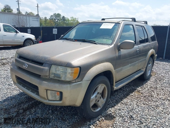 2001 Infiniti QX4 with VIN JNRDR09X11W201136, listed as a IAAI auction lot 41904963 with 198,345 mi miles and . Bid and sale history available at DreamBid. Image 2.