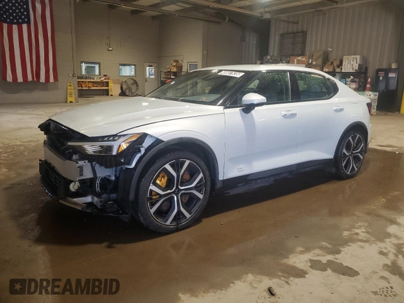 2023 Polestar 2 Performance z VIN YSMET3KA4PL127528, wystawiony jako Copart lot #48607635 z przebiegiem 55 227 mil mil oraz Czysty tytuł • Clean title. Historia ofert i sprzedaży dostępna na DreamBid. Obrazek 1.