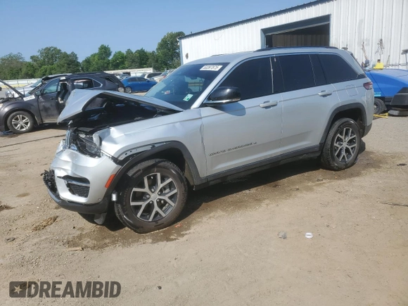 2023 Jeep Grand Cherokee Limited with VIN 1C4RJGBG1P8902983, listed as a Copart auction lot 53397875 with 35,288 mi miles and Salvage title. Bid and sale history available at DreamBid. Image 1.
