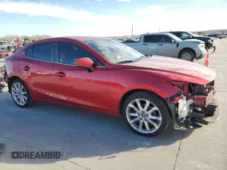 2015 Mazda 3 S Grand Touring with VIN JM1BM1W38F1228979, listed as a Copart auction lot 87302404 with 113,510 mi miles and Salvage Title. Bid and sale history available at DreamBid. Image 4.